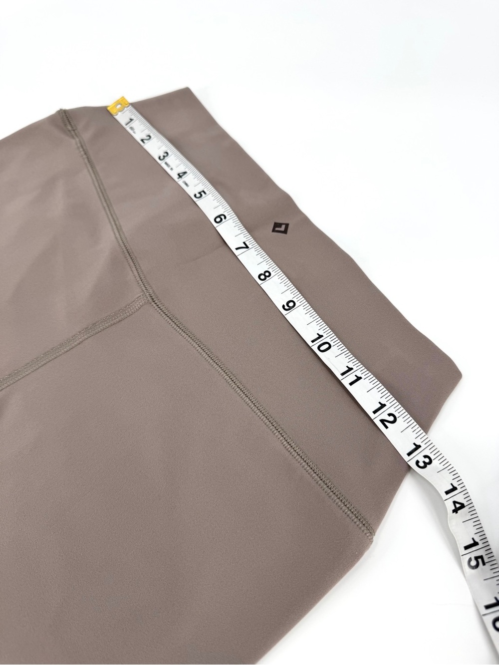 Abercrombie YPB (Tan) SculptLux High Rise 7/8 Legging & Apron Tank Set - Picture 8 of 11